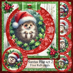Santas Hat set 2
