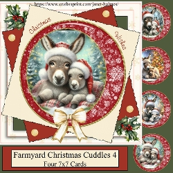 Farmyard Christmas cuddles 4