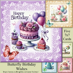 Butterfly Birthday Wishes