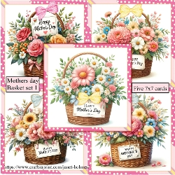 Mothers Day baskets set 1