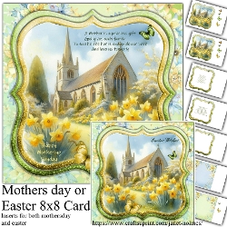 Easter Or Mothersday card 1