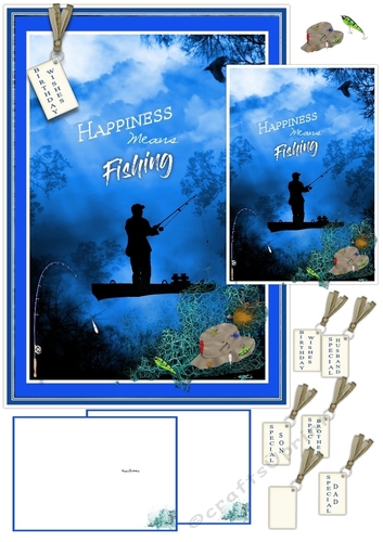 Fishing Is Happiness A5