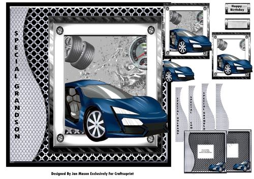 Metallic Chainmail and Car