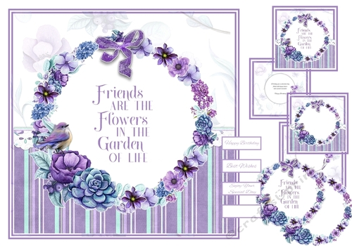 Friends Are The Flowers