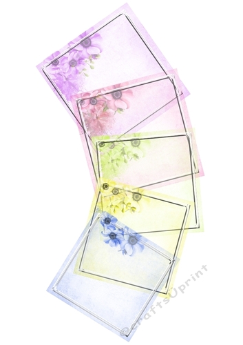 Pastel Floral 8 x 8 Papers