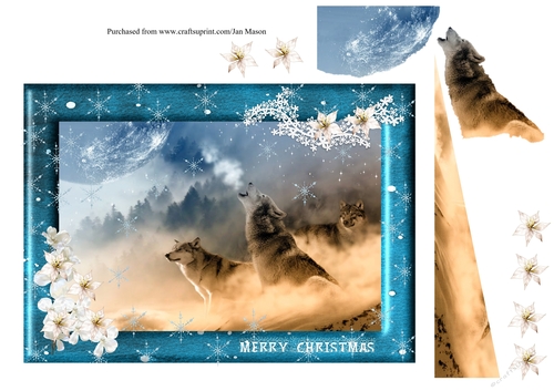 Wolves at Christmas