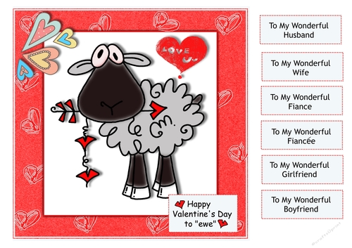 Happy Valentines Day To Ewe