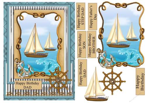 Sail Away Birthday/Fathers Day