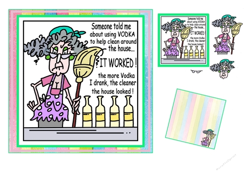Vodka Helps Clean The House