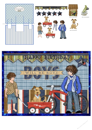 Boys Will Be Boys Ages 4 to 8