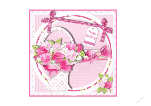 Basket of Flowers for Birthday/Mothers Day
