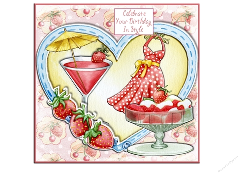 Summers On Its Way With Strawberries and Cocktails