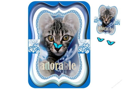 Puss Cat Blue Period