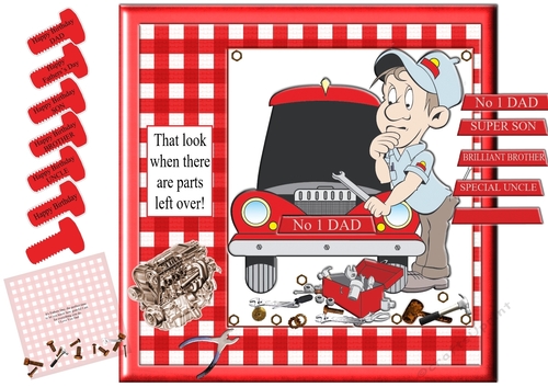 Mechanic? Maybe Not! Fathers Day/Birthday. UPDATED