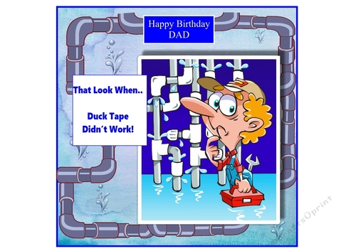 That Look When Duck Tape Didnt Work Fathers Day/Birthday
