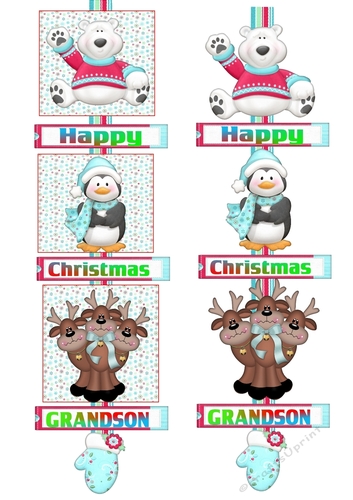 Christmas Falling Card/Decoration