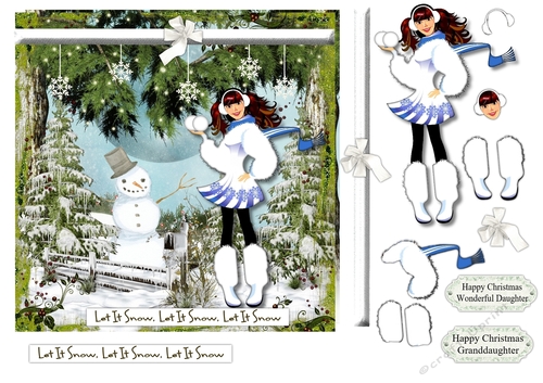 Let It Snow Daughter/Granddaughter