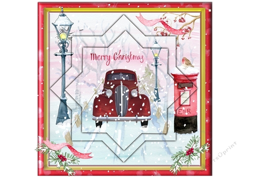 Home For Christmas Male Card