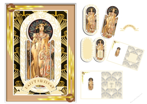 Art Nouveau Lady 1