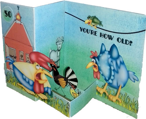 Z Fold Youre How Old Chickens? Including Template