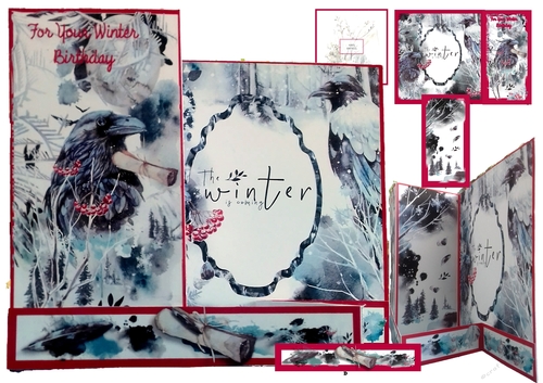 Z Fold Winter Is Coming including Template