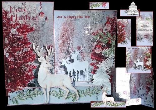 Z Fold Winter In The Forest Including Template