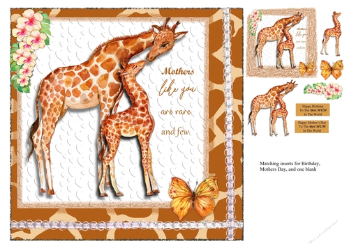Mothers Like You Giraffe Love Birthday/Mothers Day