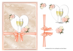 Peach Wedding Anniversary