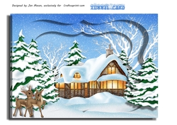 Christmas Tunnel Card 1