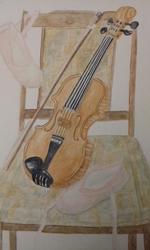 Violin and Ballet Shoes