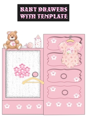Baby Girl Drawers With Template