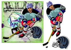 Ice Hockey Game On