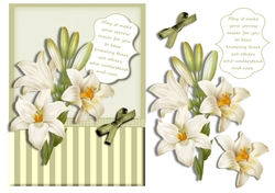 Sympathy Lilies