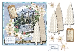 Snowy Rustic Scene
