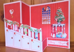 Image of cup823291_6192 - Z Fold Christmas Staircase including Template