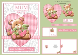 Mothers Day Teddy Bear Love