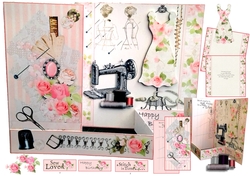 Z Fold Sew Lovely Including Template