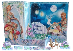 Z Fold Enchanted Glade Including Template