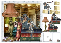 Mia Fairy Chilling Out With A Book