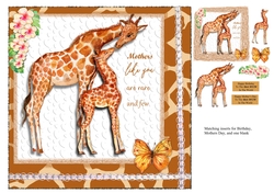 Mothers Like You Giraffe Love Birthday/Mothers Day