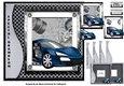 Metallic Chainmail and Car
