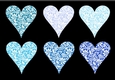 Lace Hearts Blues