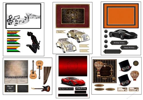 Cars and Music Bumper Male