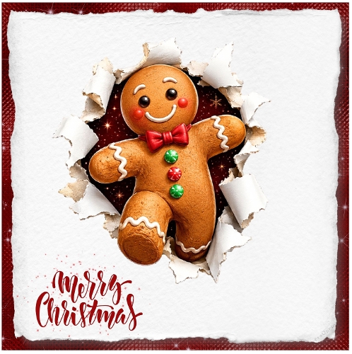 A Merry gingerbread Christmas