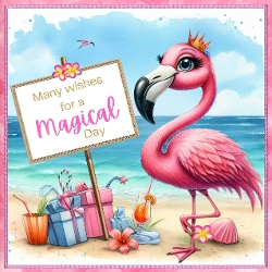 Magical Day Flamingo