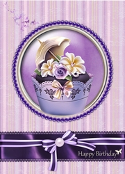 Floral Cupcake