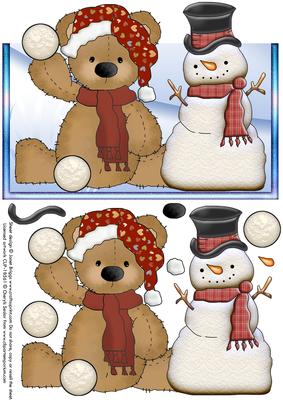 Snow Buddies Christmas Over the Edge