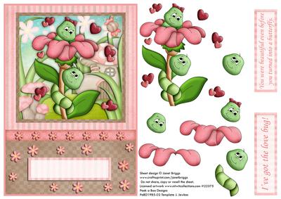 I've Got the Love Bug Topper & Decoupage