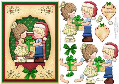 Christmas Cutie Pals by Fireside Decoupage