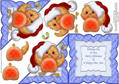 Robin & Mistletoe Christmas Over the Edge